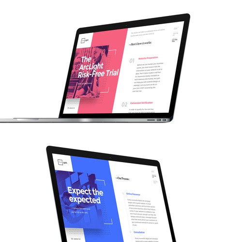 Digital website with the title 'Digital Marketing Startup Website'