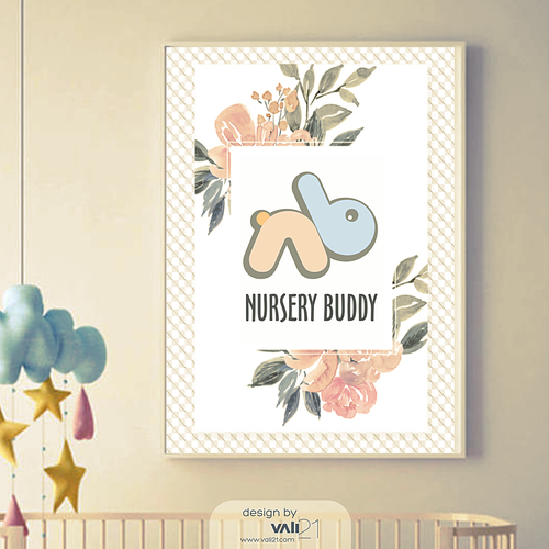 Nursery logo with the title 'Nursery Buddy'