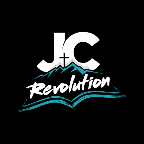Bible logo with the title 'JC REVOLUTION'