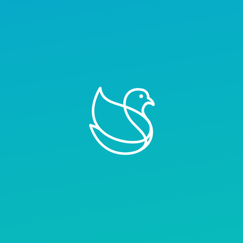 Intelligent design with the title 'Pigeon logo for IoT Tech Startup!'