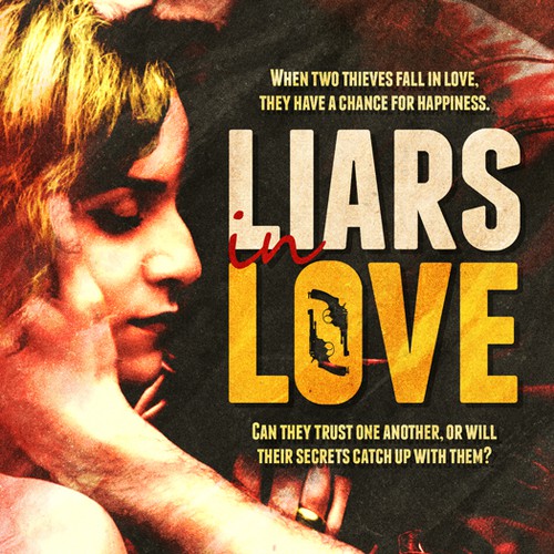 Pop art design with the title 'Noir Film Style'