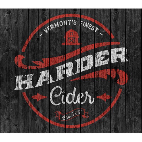 Antique logo with the title 'Vintage Ad inspired Logo'