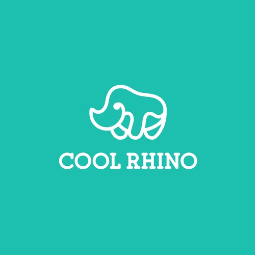 Rhino logo with the title 'Cool Rhino'
