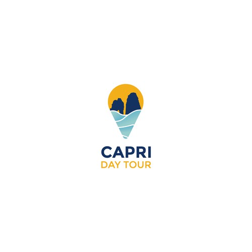 Location logo with the title 'Capri Day Tour Logo'