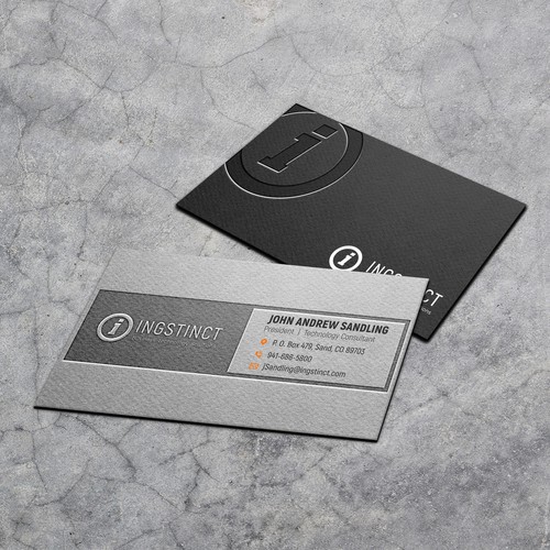 Letterpress design with the title 'letterpress business card'