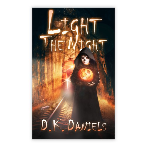 Horror book cover with the title 'Spooky Paranormal Drama'