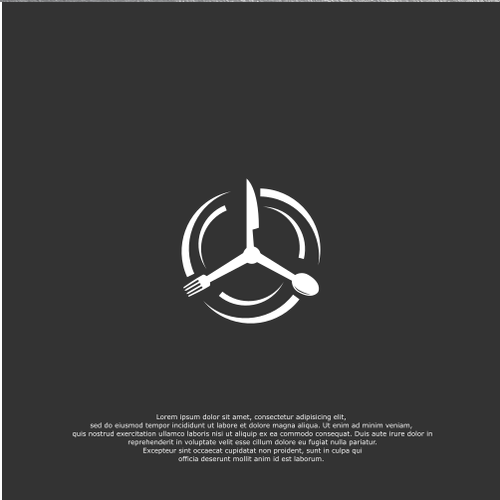 Spoon logo with the title 'RUNWAY BAR & RESTURANT'