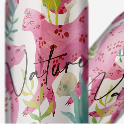 Wrap design with the title 'Wrapped label design '