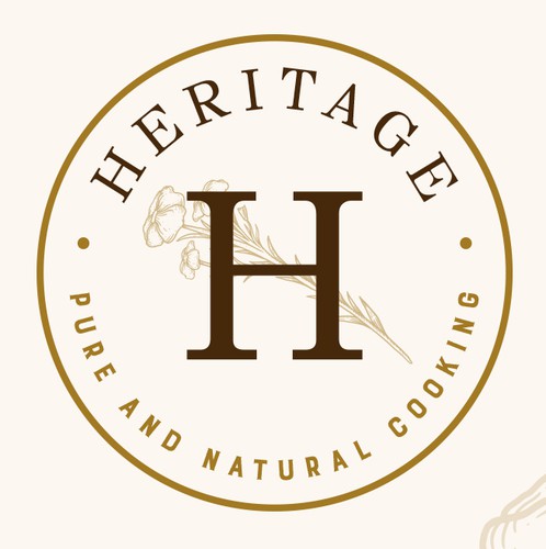Restaurant brand with the title 'heritage'
