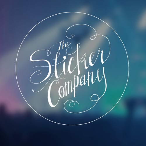 Handwritten brand with the title 'Logo Design Contest Entry'