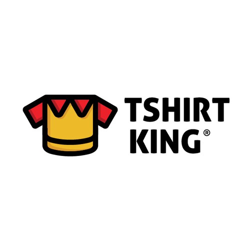 Royal design with the title 'Fun Simple Logo Proposal for TShirt King'