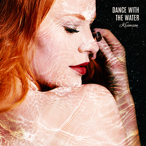Cover illustration with the title 'Krimson - Dance with the water '
