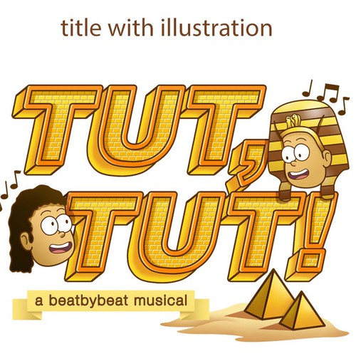 Title design with the title 'Typography Title for Musical SHow'