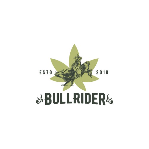 Camp design with the title 'Bull Rider'
