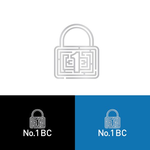 Lock logo with the title 'Logo for security business '