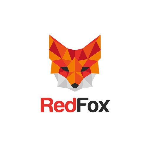 Black and red logo with the title 'Red Fox'