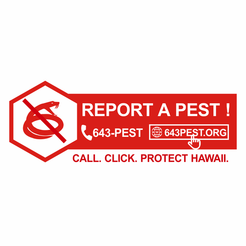 Protect logo with the title 'Report a Pest'
