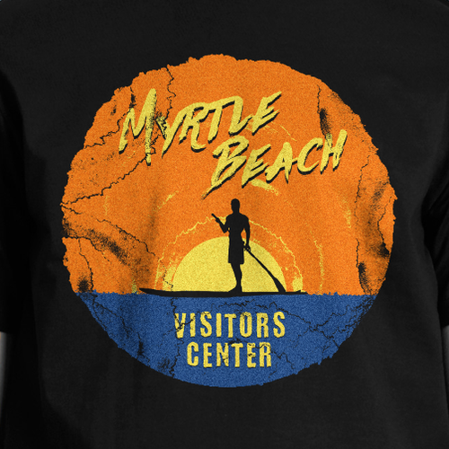 Beach t-shirt with the title 'Beach T-shirt'
