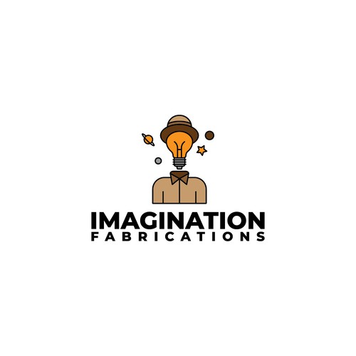 Imagine logo with the title 'Imagination Fabrications'