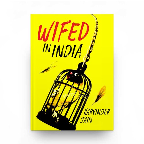 Marriage book cover with the title 'Chilling cover about Marriage in India'