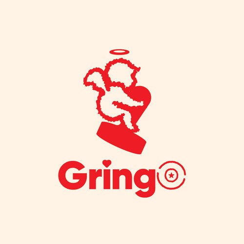 Halo logo with the title 'cupid stamp'