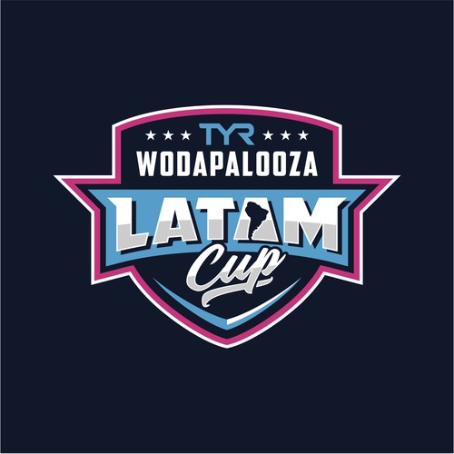 Competition logo with the title 'Winner of LATAM CUP  Contest'