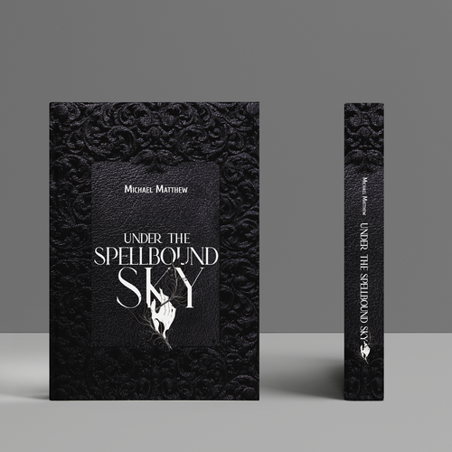 Book cover with the title 'Under the Spellbound Sky'