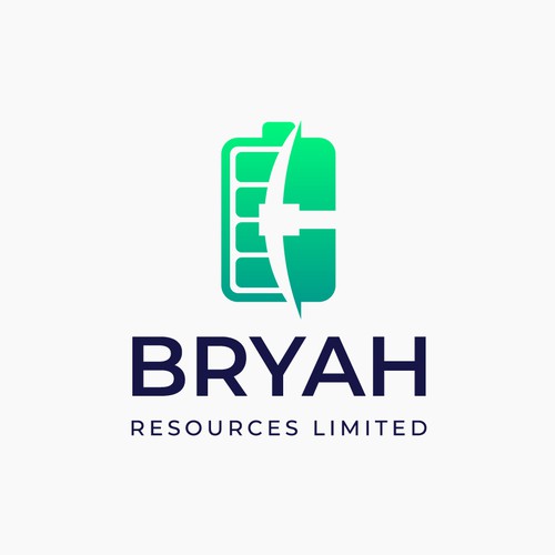 Battery design with the title 'Bryah Resources Limited'