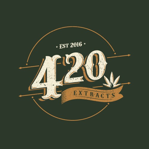 Medical brand with the title '420 extracts medical cannabis'