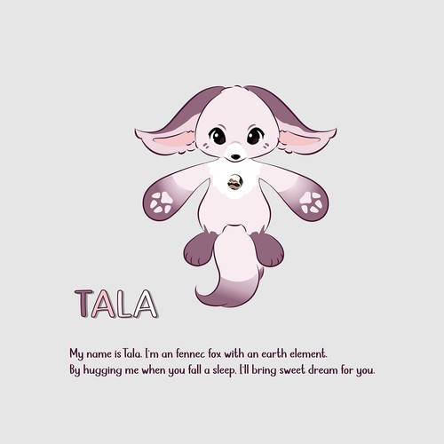 Plush design with the title 'Design weighted plush characters that appeal to kids and adults alike'