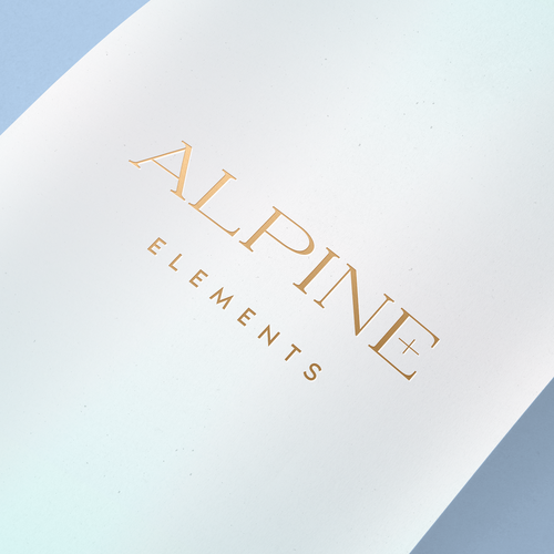 Swiss design with the title 'Logo design for a Swiss Cryo-Beauty'