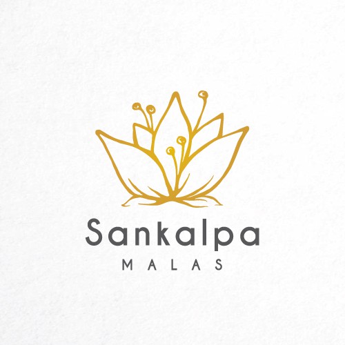 Stylish design with the title 'Stylish Lotus Flower Logo'