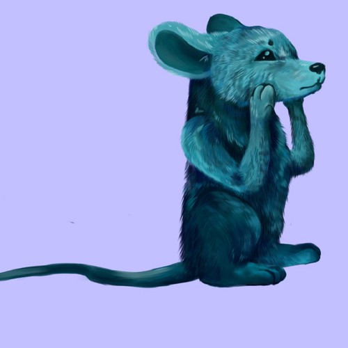 Mouse illustration with the title 'mouse'