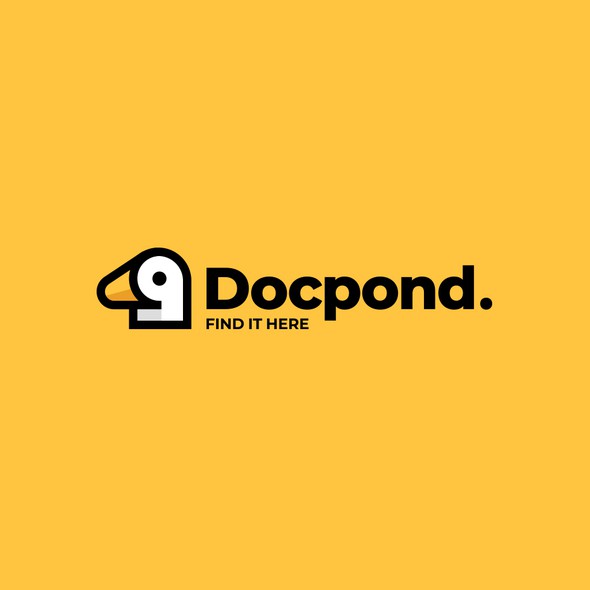 Paper design with the title 'Logo design for Docpond'