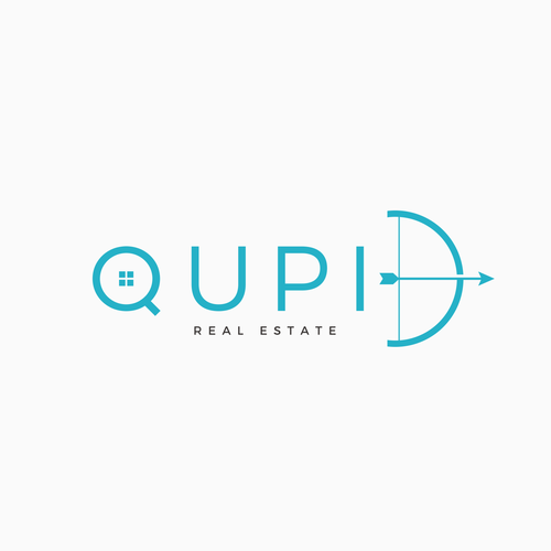 Bow logo with the title 'QUPID REAL ESTATE'