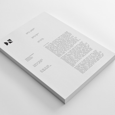 Letterhead Design For Dingfeld Nakamura