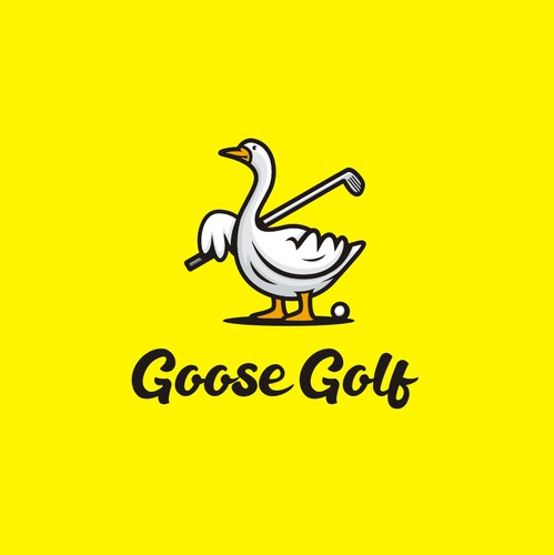 Goose design with the title 'Goose Golf Campaign'