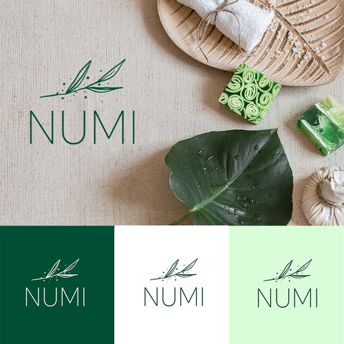 Essential oils logo with the title 'Logo for Essential oil'