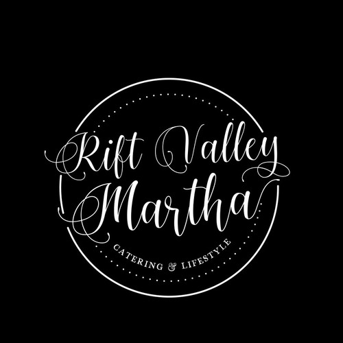 Catering logo with the title 'Catering and Lifestyle Logo Design'