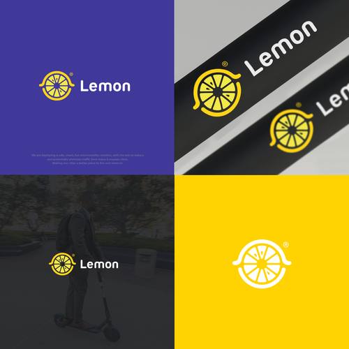Wheel logo with the title 'Lemon wheel'