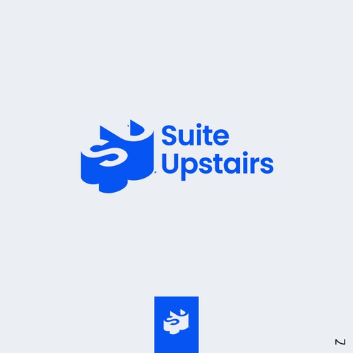 Suites design with the title 'Upstairs (SU Logo)'