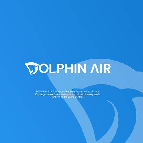 Dolphin design with the title 'Dolphin Air'