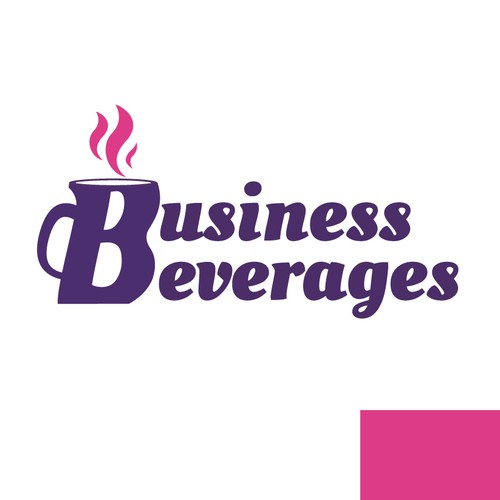 Break logo with the title 'Business Beverages Logo Concept'