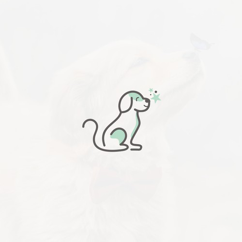 Soft logo with the title 'shopie's Journey a dogs Life '
