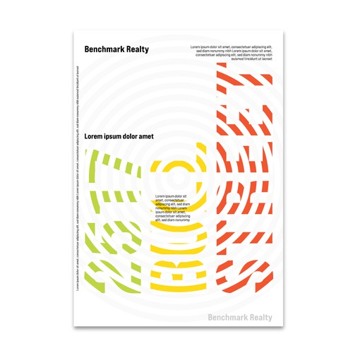 Gallery design with the title 'Advertise Flyer for Volenec Studio'