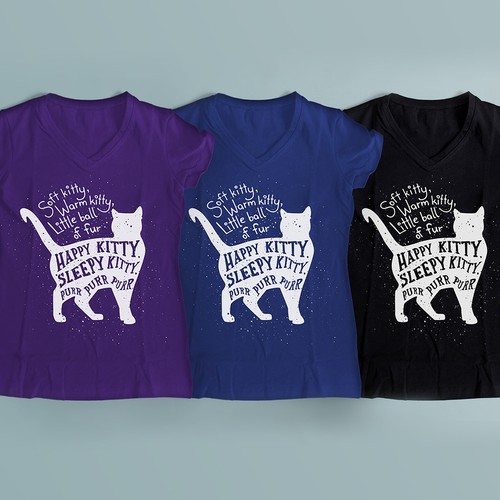 Free cat T-shirt templates to customize and print