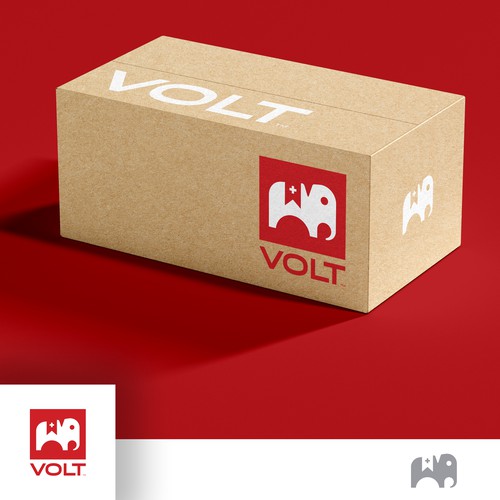 Clothing logo with the title 'Logo - Design Challenge (VOLT)'