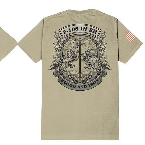 Army t-shirt with the title 'army design'