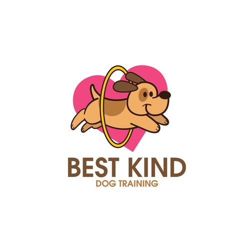 Cute dog design with the title 'Dog Training'