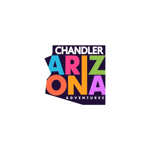 Arizona design with the title 'Chandler Arizona Adventures'